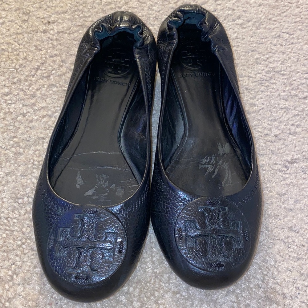 Tory Burch Leather Ballet Flats